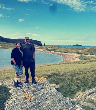 Will and Alex - camping in Scotland 2025