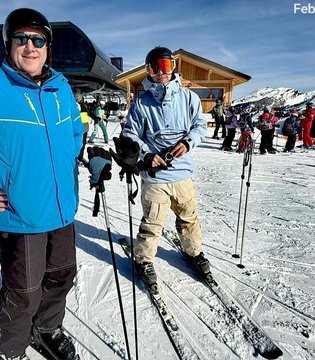 Will and Alex - skiing 2026