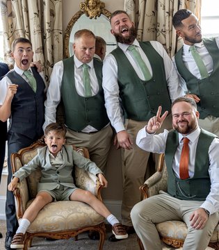 Ben Stokes - at cousin's wedding