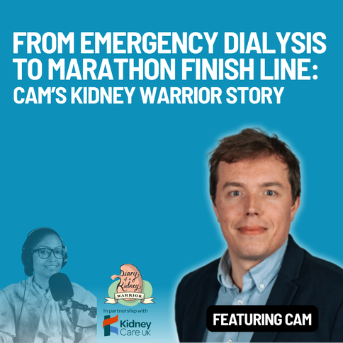 From emergency dialysis to marathon finish line: Cam's kidney warrior story