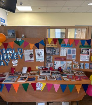 World Kidney Day 2025 stand